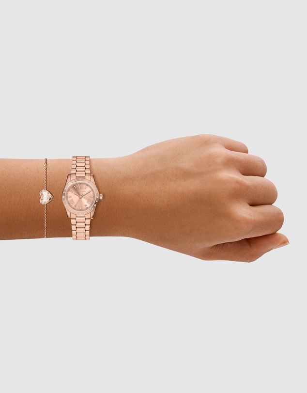 Michael Kors - Lexington Rose Gold Analogue Watch