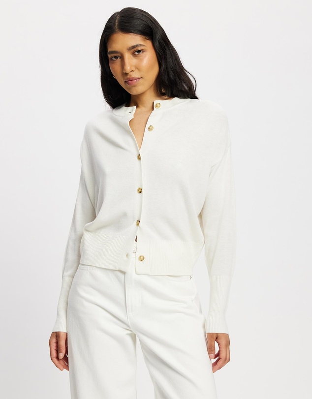 White By FTL - Dacey Cardigan