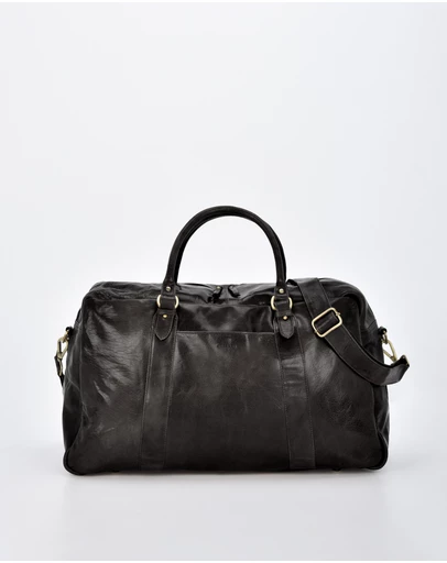 Cobb & Co - Waratah Buffed Leather Weekender Duffle Bag