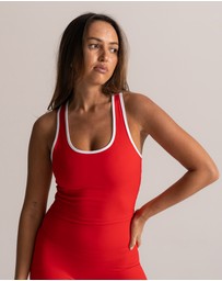 HyperLuxe The Label - Shape Racerback Tank
