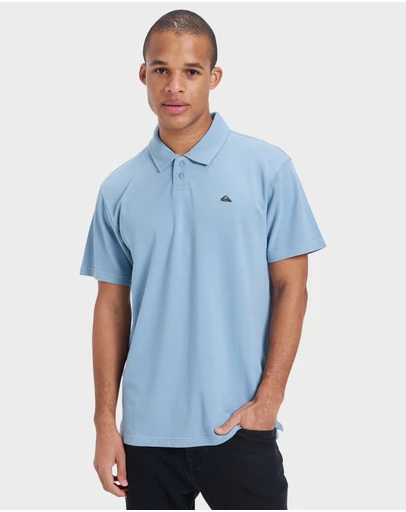 Quiksilver - Mens Mw Pique Polo Short Sleeve Shirt