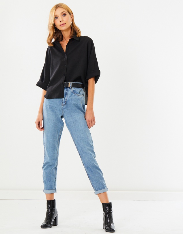 Calli - Rhianna Button Up Shirt