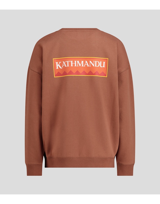Kathmandu - Heritage Logo Slouchy LT BB Crew Sweatshirt