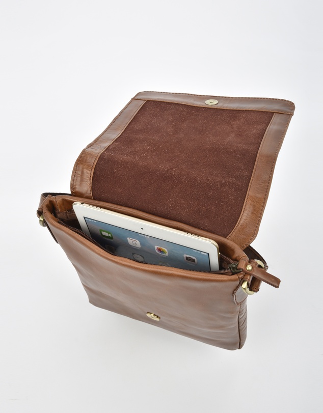Cobb & Co - Richmond Jr. RFID Leather Satchel