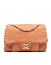 Pre-Loved by Azura Reborn - Pre-Loved Small Aged Calfskin Chic Quilt Flap
