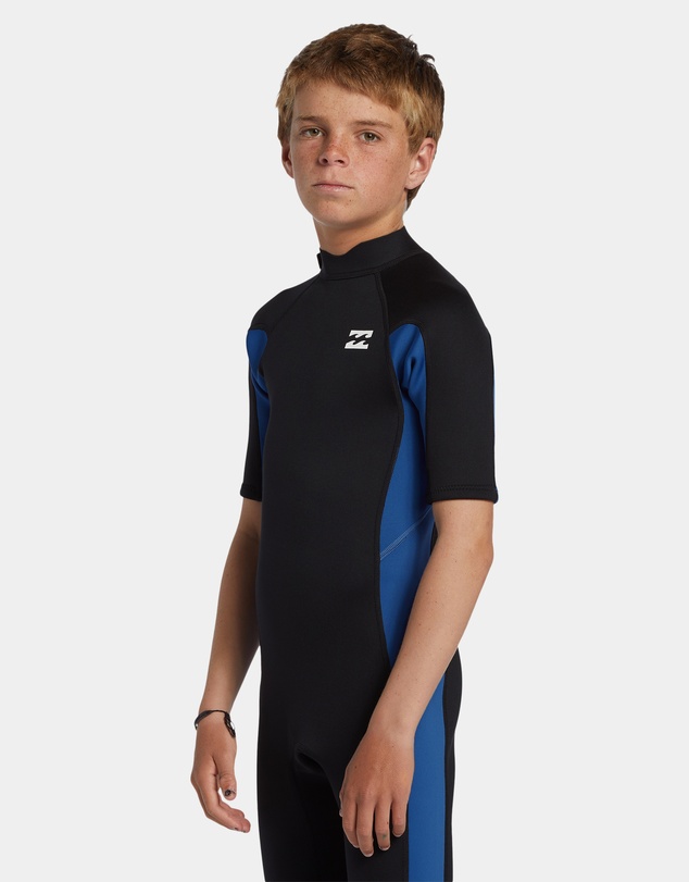 Billabong Kids - Boys 8-14 2/2 Foil Back Zip Springsuit