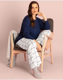Ava & Audrey  - Ava & Audrey Amelia Brushed Cotton Pant