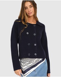 Belle & Bloom - Make It With You Buttoned Cardi Jacket