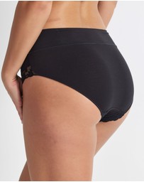 Kayser - 2 Pack Comfort Band Lace Trim Mid Rise