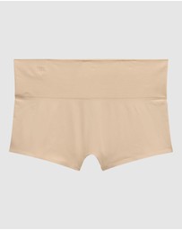 Lauren by Ralph Lauren - Luxe Smoothing Seamless High Waist Boyshort Underwear