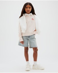 Calvin Klein Jeans - Girls Rugby Monologo Longsleeve Polo