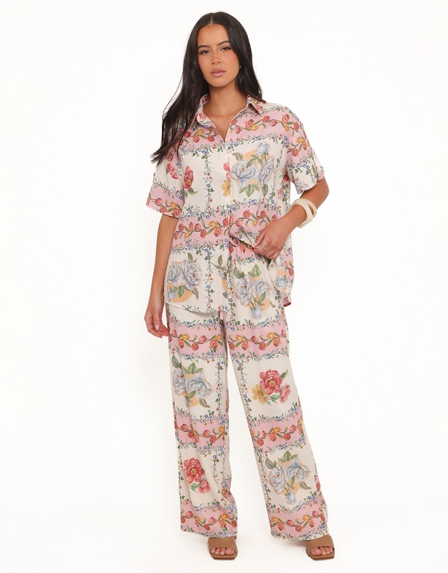 Petal & Pup - Cascais Pants - Rose Tile