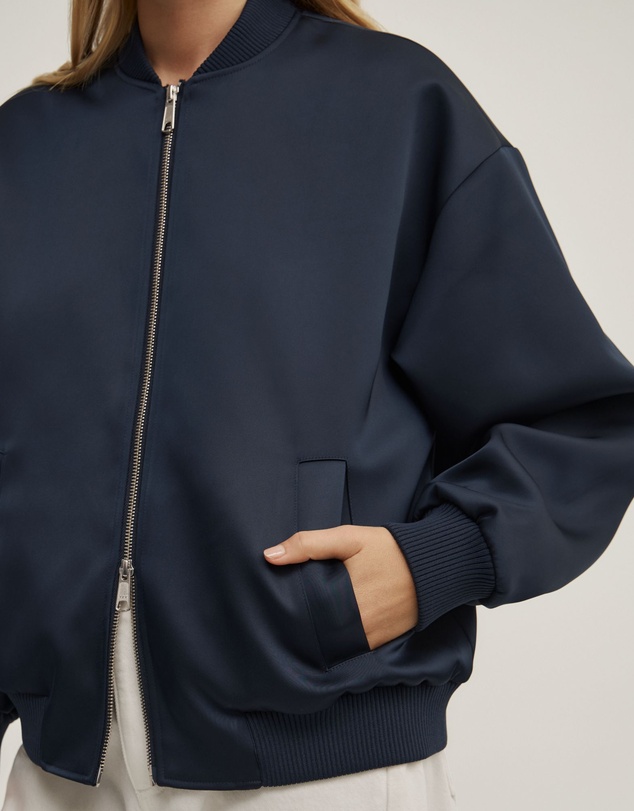 Witchery - Satin Bomber Jacket