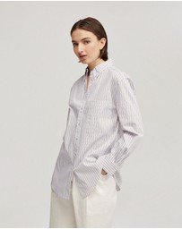 Oxford - Vicky Striped Shirt
