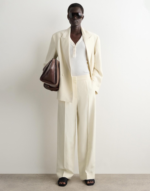 COS - Tailored Linen Blend Trousers