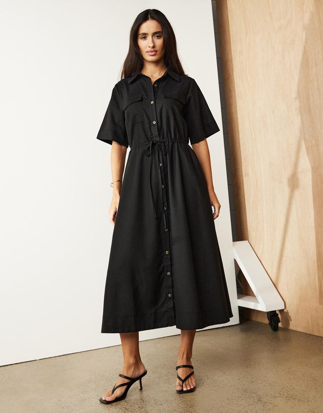 Atmos&Here - Mara Midi Shirt Dress