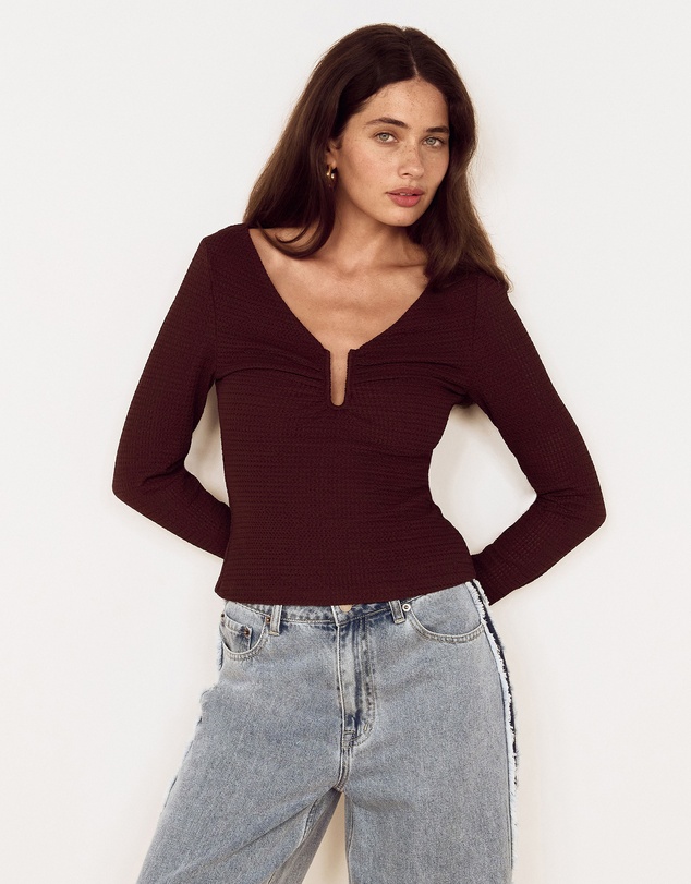MINKPINK - Tate Contrast Denim Jeans