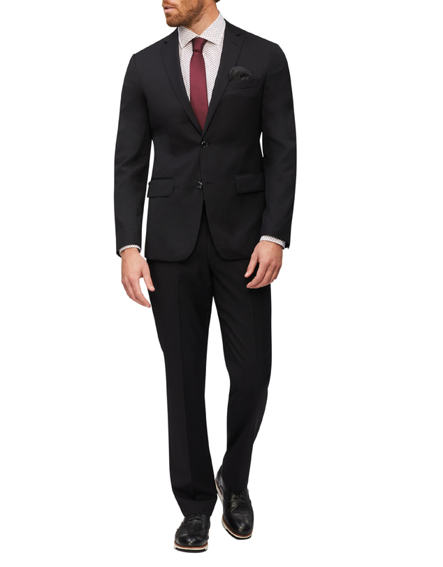 Van Heusen - Wool Nailhead Suit Jacket