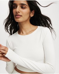 Cotton On Body Active - Open Tie Back LS Tee
