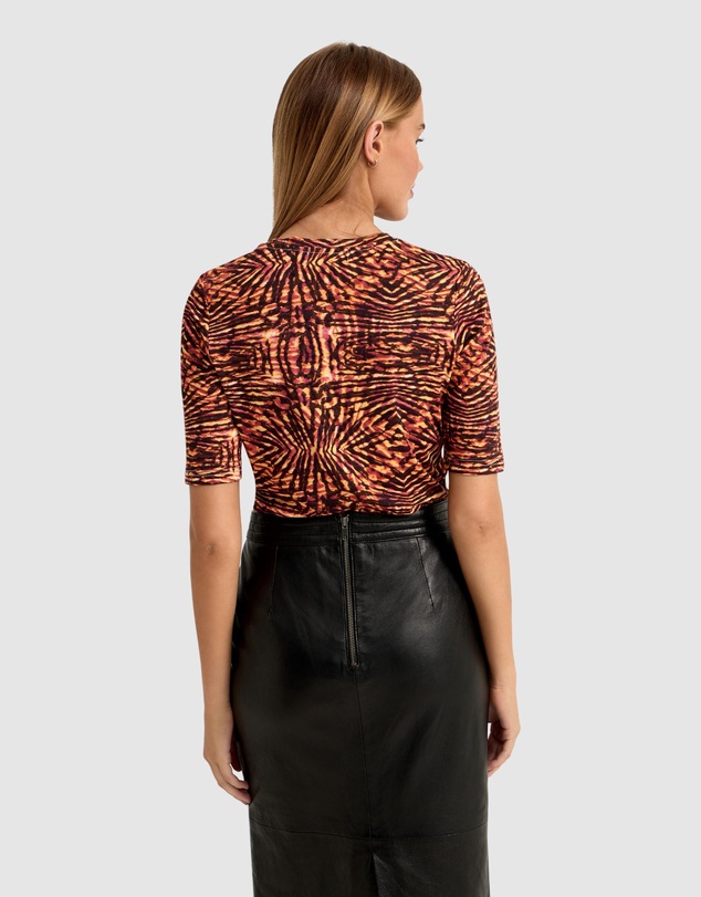 Oxford - Imogen Printed Jersey T-Shirt