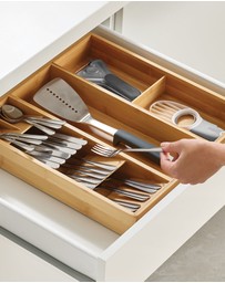 Joseph Joseph - DrawerStore™ Bamboo Cutlery, Utensil & Gadget Organiser