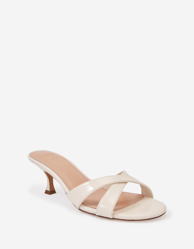 Wittner - Gracie Patent Leather Kitten Heel Mules