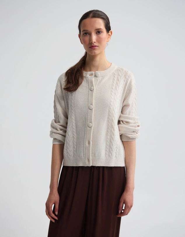 Oxford - Amelia Cable Knit Cardigan