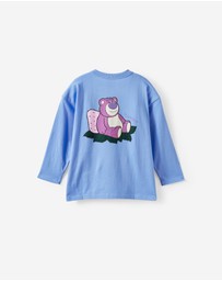 Cotton On Kids - License Long Sleeve Drop Shoulder Top