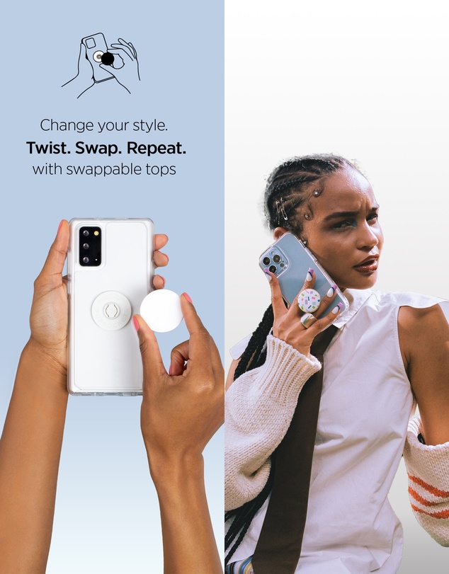 PopSockets - PopGrip Premium Phone Grip Holder