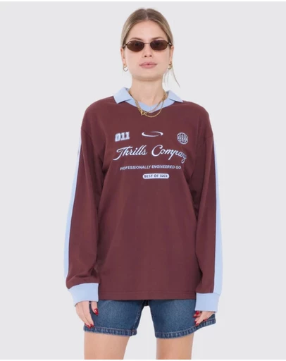 Thrills - Game Day Polo Sweatshirt