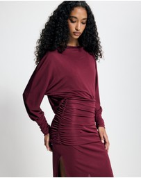 Lover - Carmen Cowl Back Maxi Dress