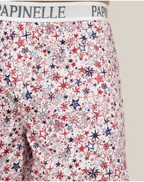 Papinelle - Christmas Stars Organic Cotton Knit Unisex Boxer PJ Set