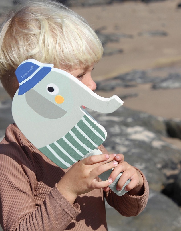 Sunnylife - Eli the Elephant Velcro Beach Bats - Kids