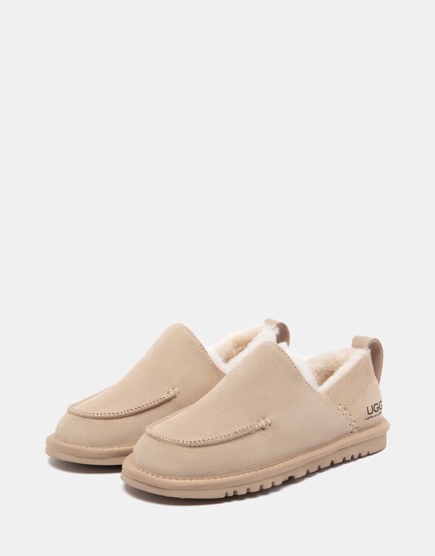 EVERAU - Australian Shepherd Ugg Mireve Cow Suede Upper Loafer Oxfords Flats
