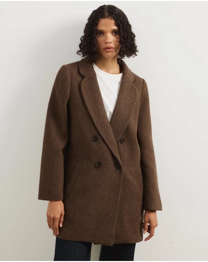 Atmos&Here - Libby Wool Blend Coat