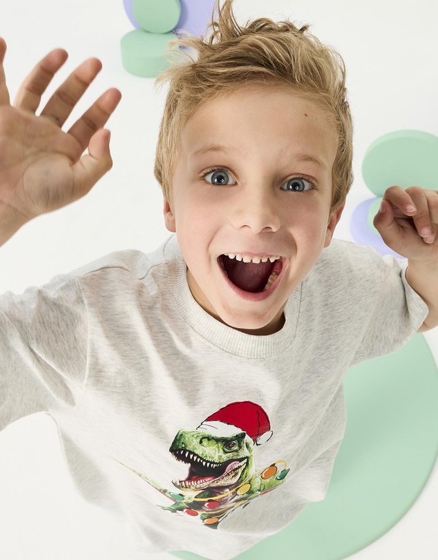 Rock Your Kid - Christmas Print Tee - Kids