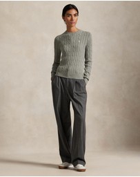 Polo Ralph Lauren - Cable-Knit Cotton Crewneck Sweater