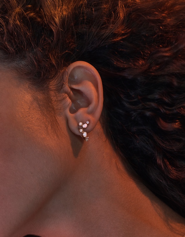 By Charlotte - Cosmic Bloom Hoops