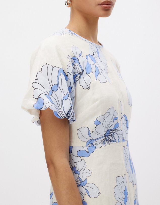 Minima Esenciales - Paityn Rosa Linen Maxi Dress
