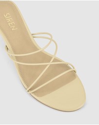 Siren - Xala Strappy Kitten Heels