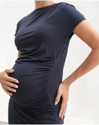 Soon Maternity - Victoria Gathered Dress