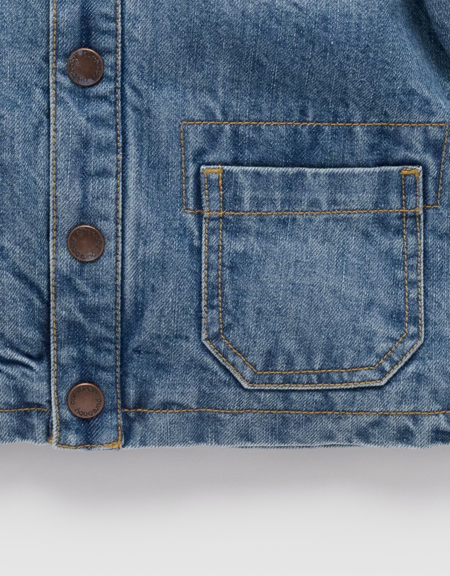Purebaby - Denim Worker Jacket -Kids-Babies