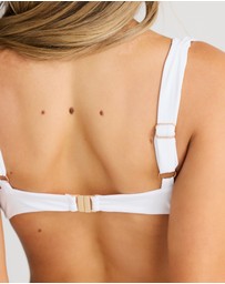 Vacay Swimwear - Rhodes Top White