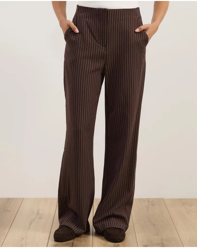 Atmos&Here - Vaila Tailored Wide Leg Pants