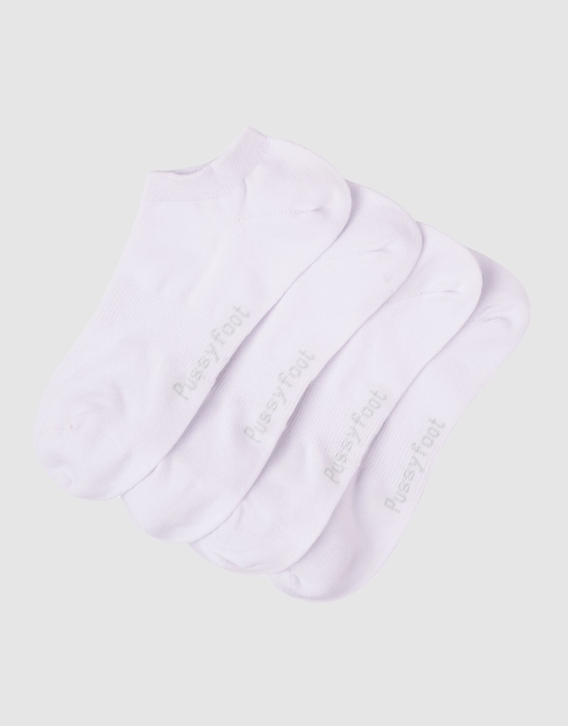 Pussyfoot - 8 Pack Cotton Casual Ankle Sneaker Socks