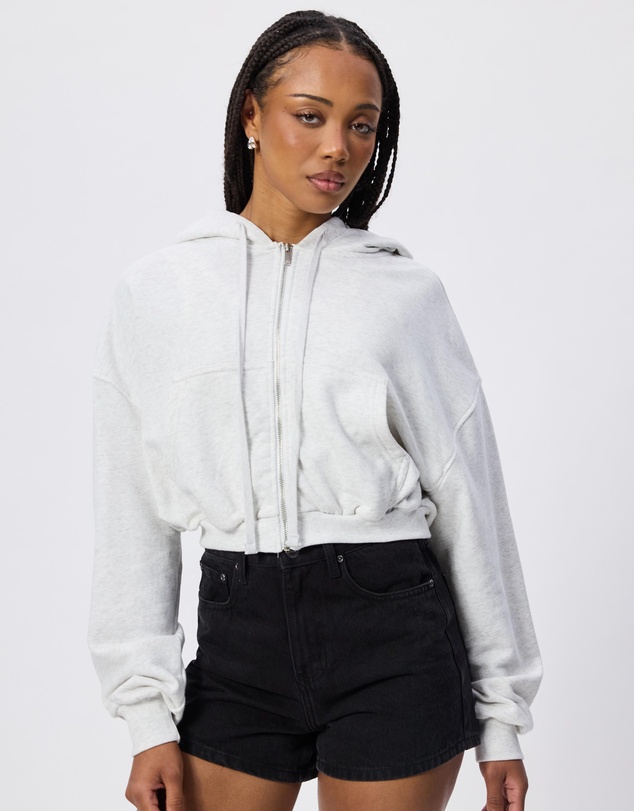 Cotton On Body Active - Active Fleece Bubble Zip Through Sweat