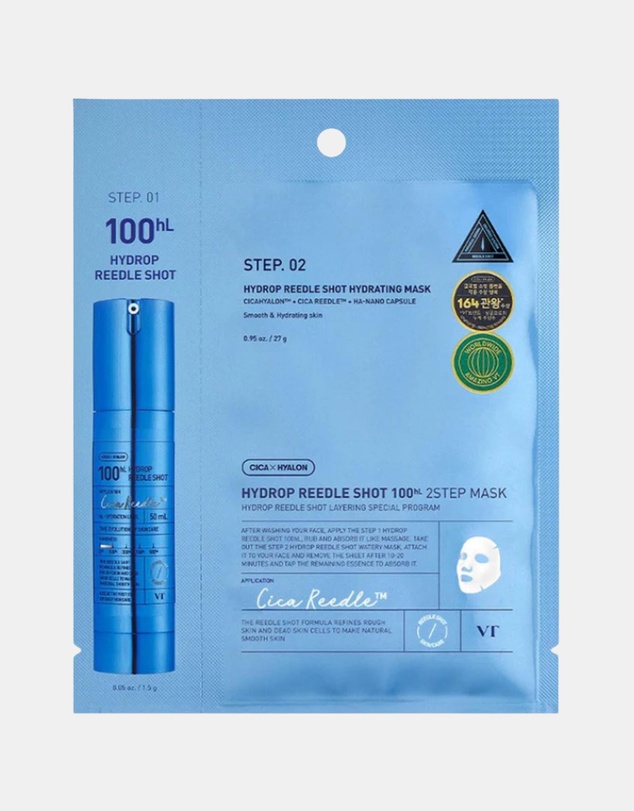 VT COSMETICS - Hydrop Reedle Shot 100hL 2 Step Mask