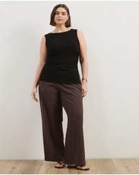 Atmos&Here Curvy - Anya Tailored Drawstring Pants