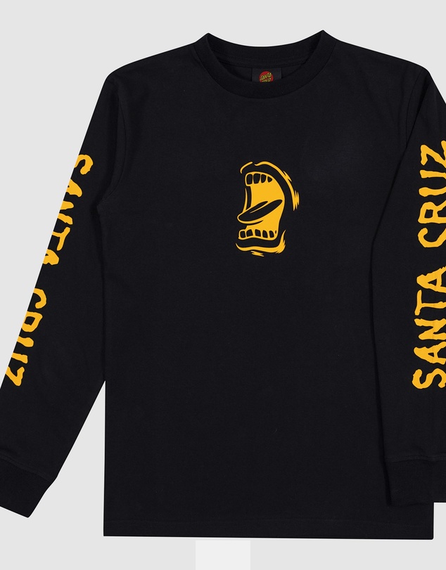 Santa Cruz - Screaming Mouth Mono Front Tee - Teens