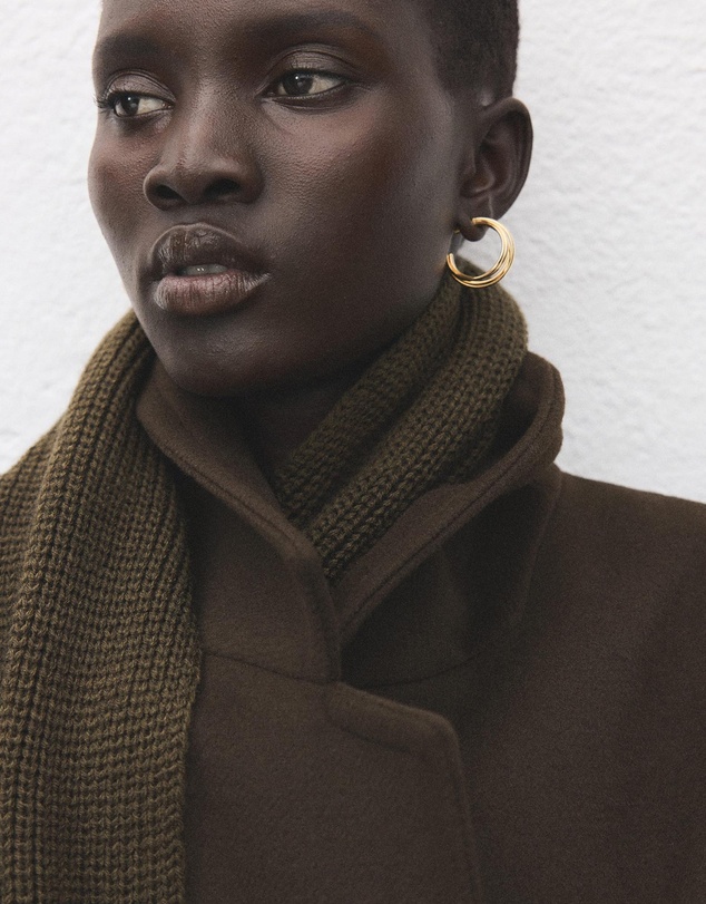 M.N.G - Double-Breasted Wool Coat